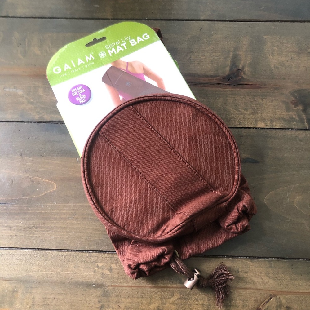 Gaiam Spiral Lily Mat Bag